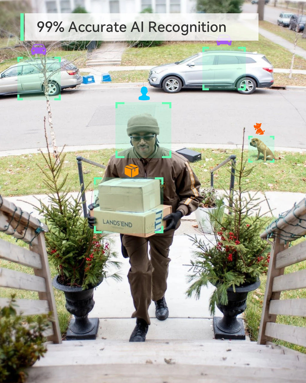 AI Smart 1080P WiFi Doorbell