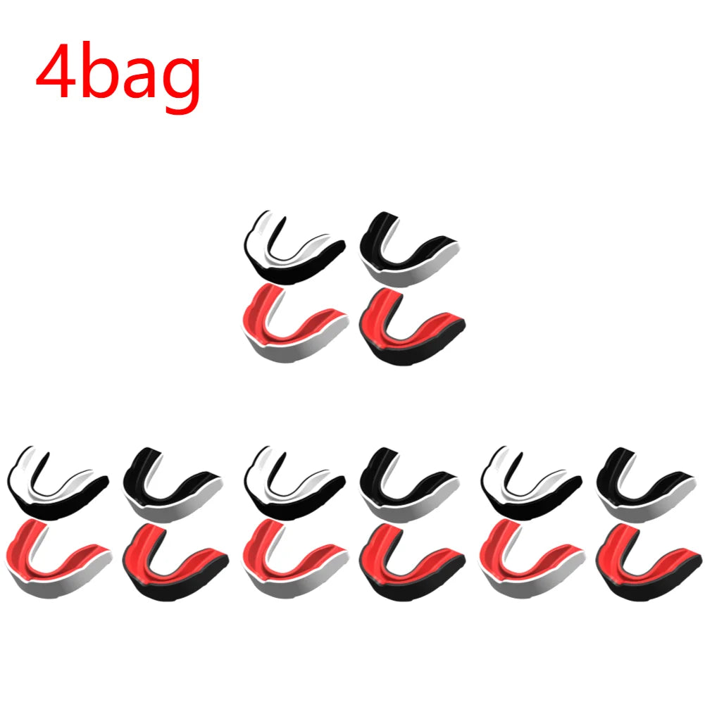 4-Pack Sports Mouthguards for Taekwondo, Boxing & Football