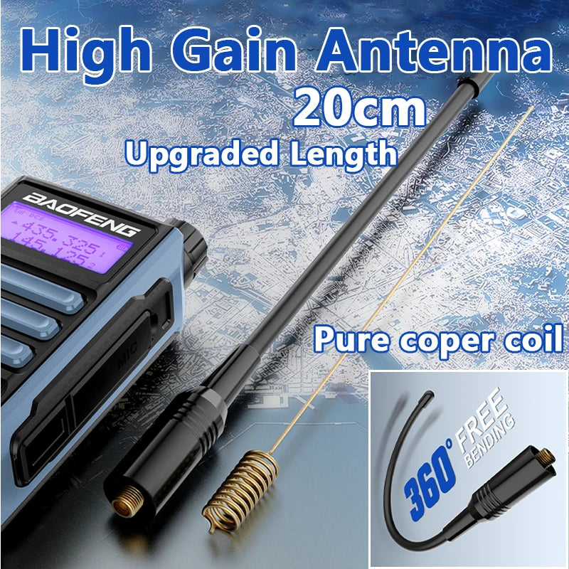 High-Power Dual-Band Two-Way Radio for Long-Range Use