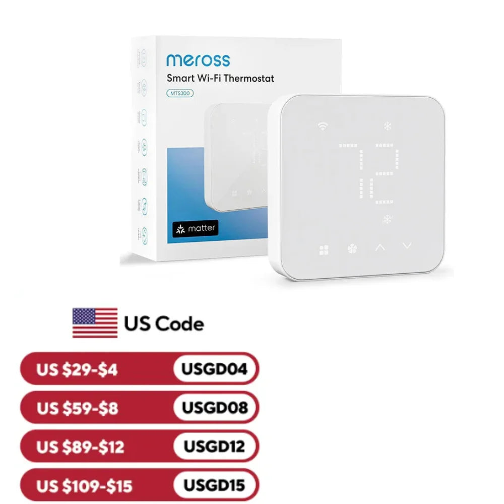 Universal Smart Wi-Fi Thermostat: Alexa & HomeKit Compatible