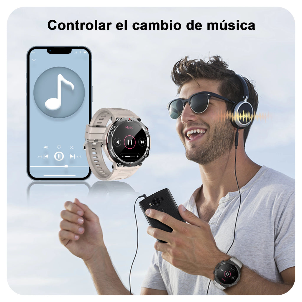 HD Smartwatch for Fitness, Calls & All-Day Wear