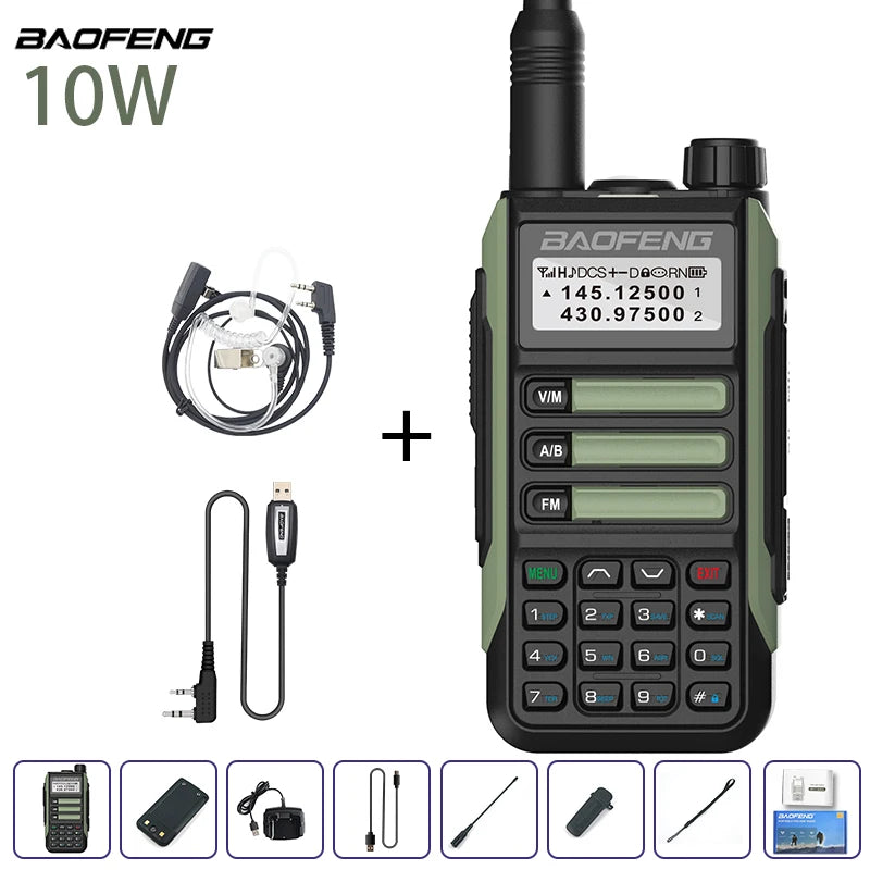High-Power Dual-Band Two-Way Radio for Long-Range Use