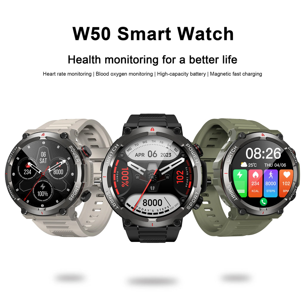 HD Smartwatch for Fitness, Calls & All-Day Wear