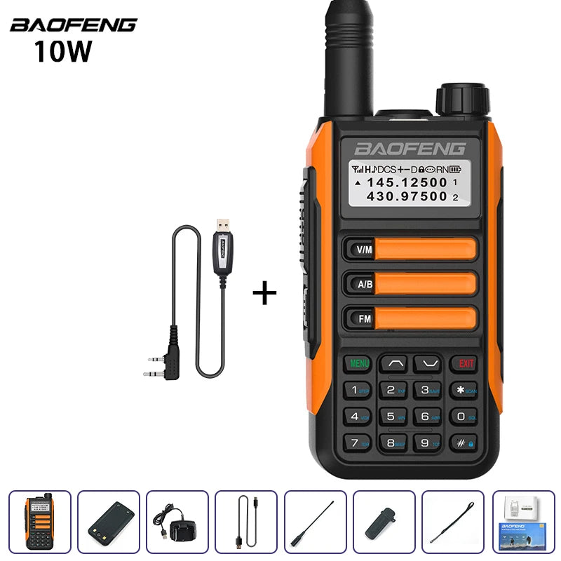 High-Power Dual-Band Two-Way Radio for Long-Range Use