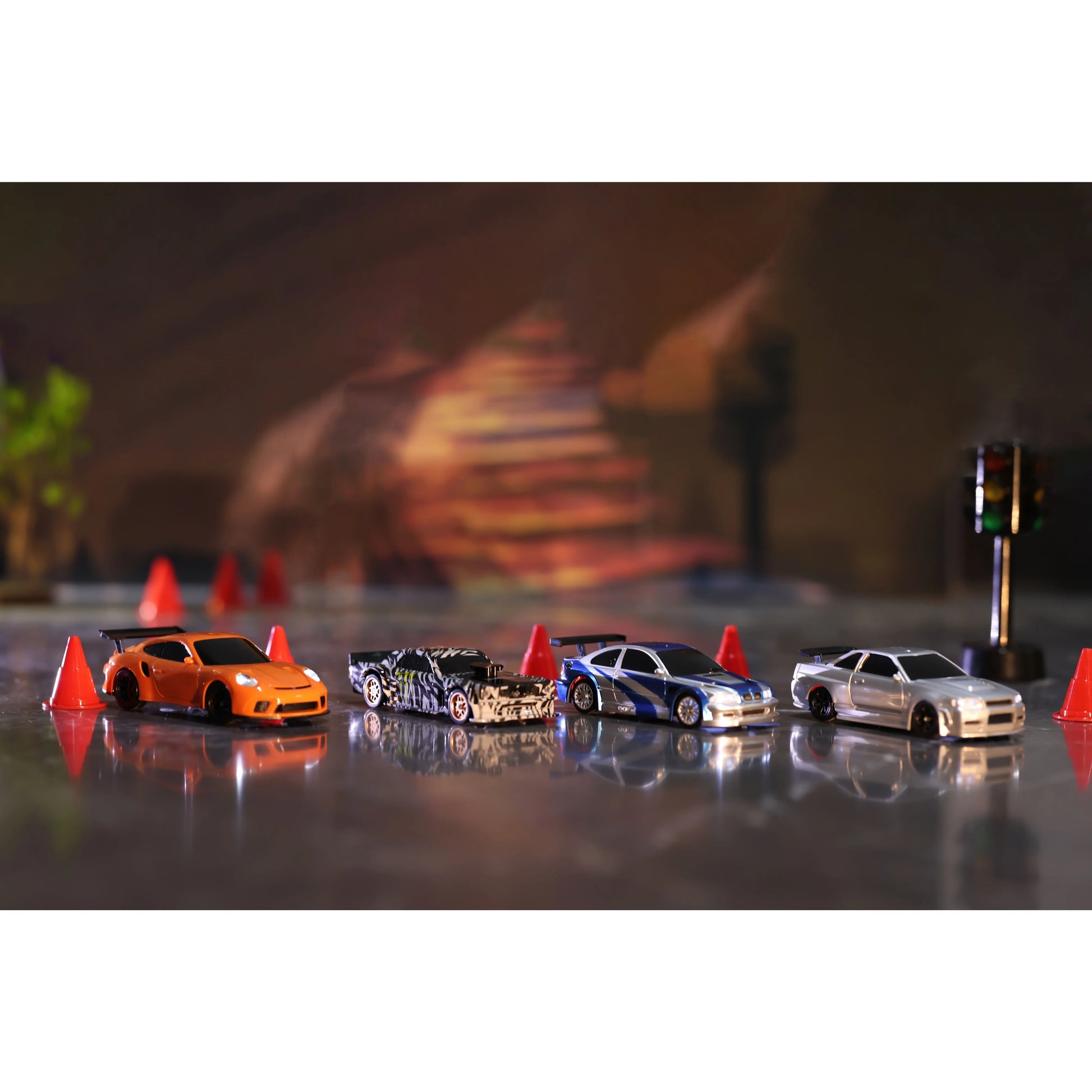 High-Speed 4WD RC Drifting Car (1:43 Scale)