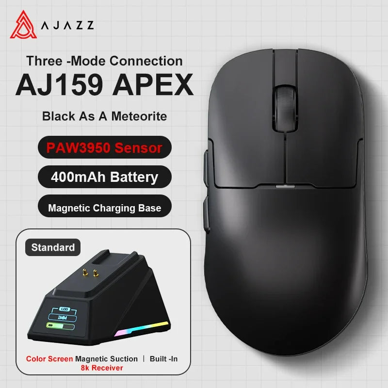 Lightweight  Wireless Office/Gaming Mouse compatible with PC and MAC.