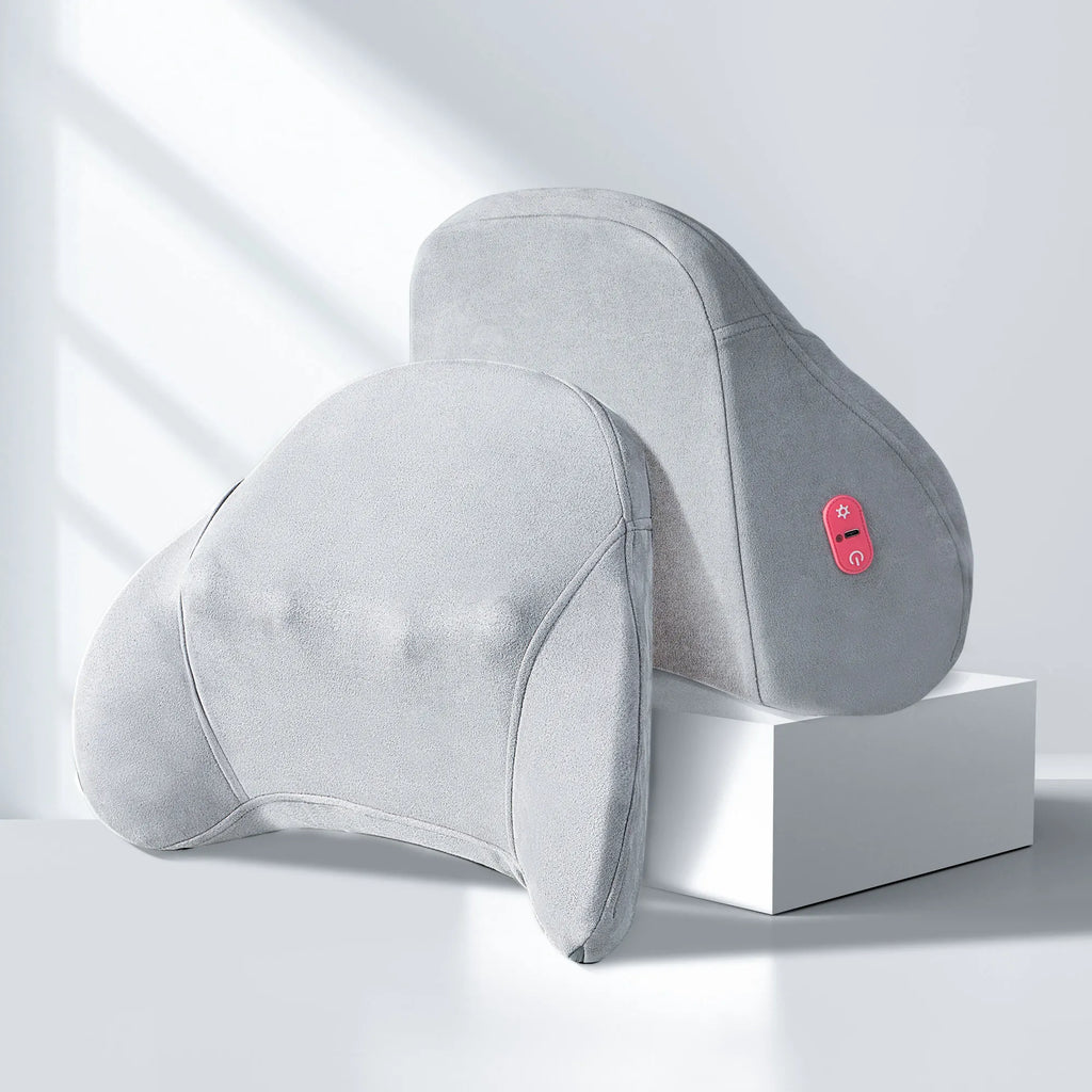 Heated Kneading Massage Pillow with Multi-Level Control for Full Body Pain Relief