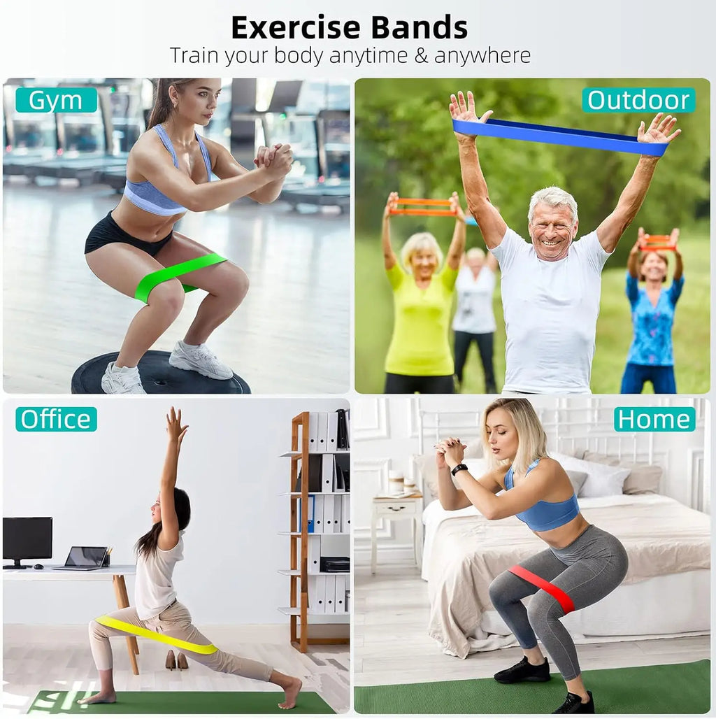 Resistance Loop Bands for Exercise, Therapy & Stretching