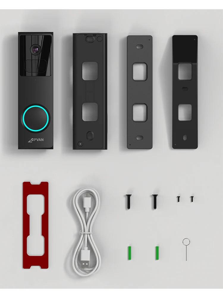 AI Smart 1080P WiFi Doorbell