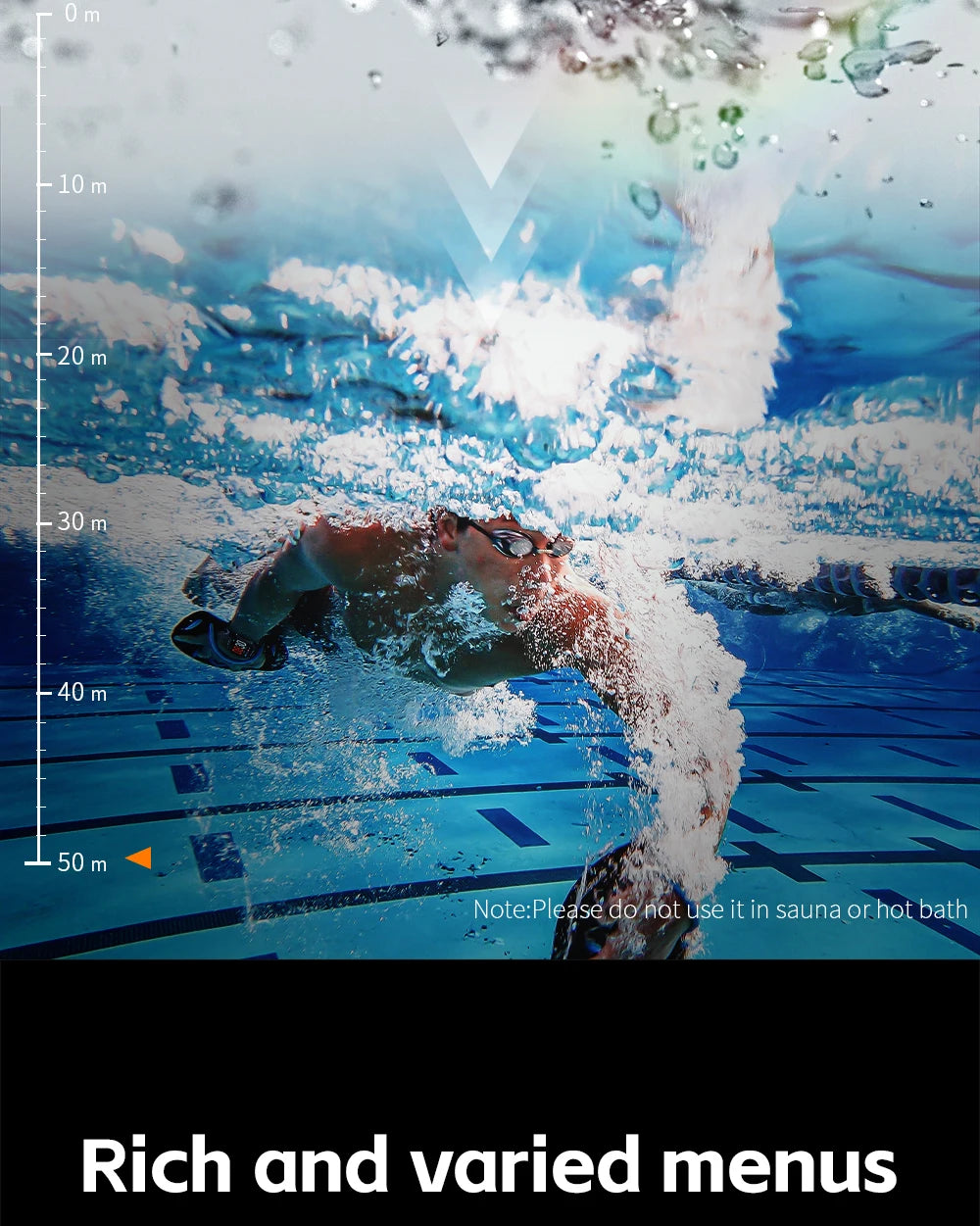 Pro Sport Smartwatch: Waterproof, Rugged, Fitness & Heart Rate Tracker