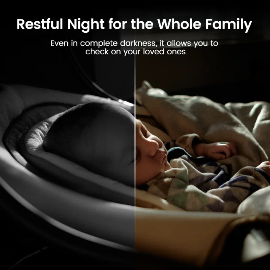 2K Smart Home Camera for Pets/Babies