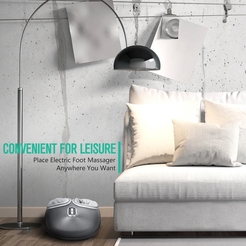 Deep Kneading Foot Massager with Heat & Air Compression