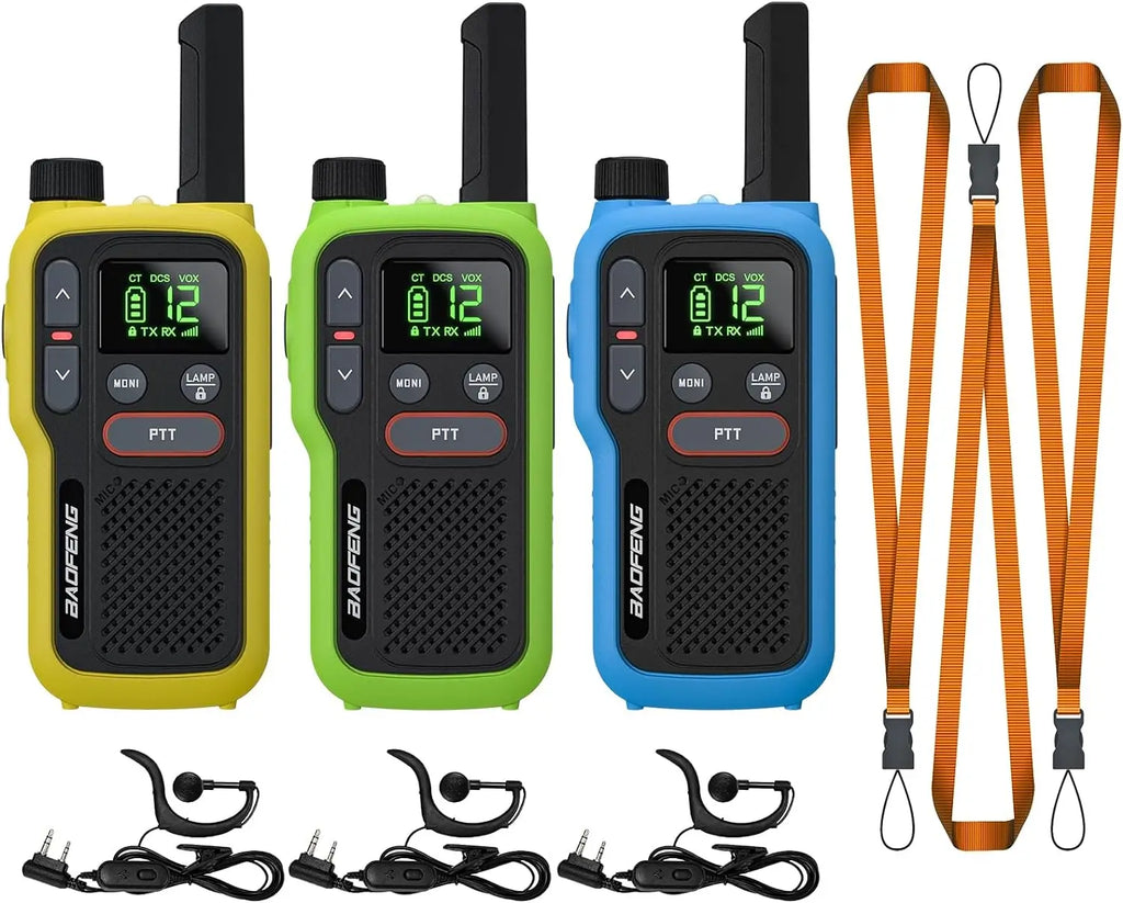 License-Free Walkie Talkies for All Ages: Rechargeable & Long Range