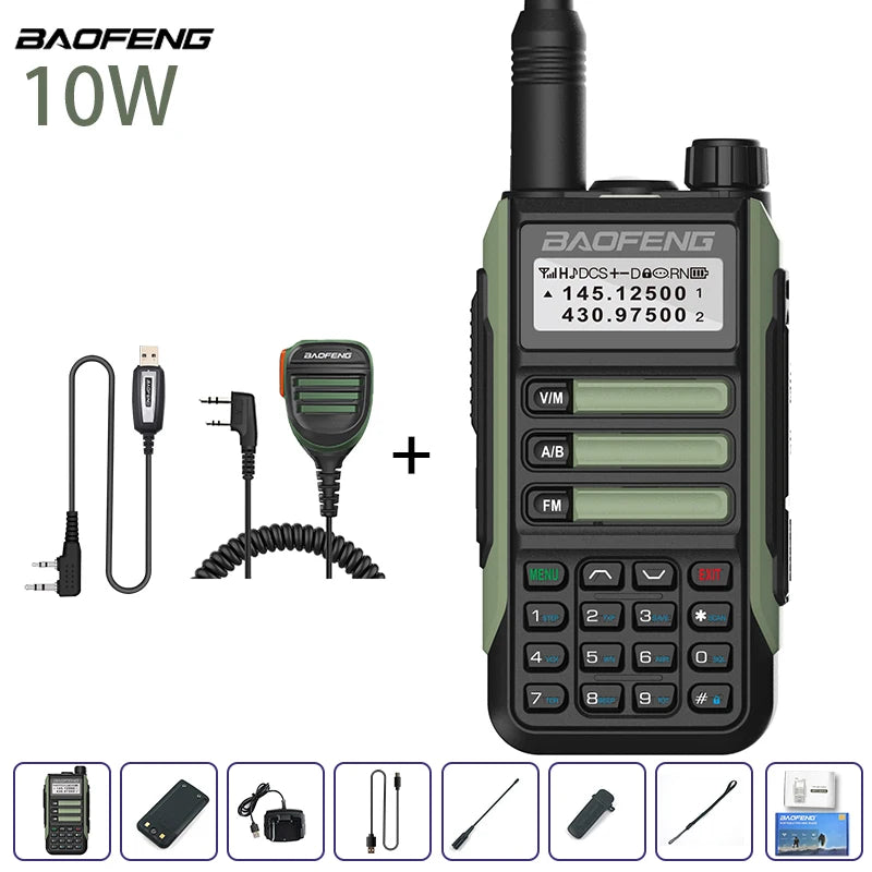 High-Power Dual-Band Two-Way Radio for Long-Range Use