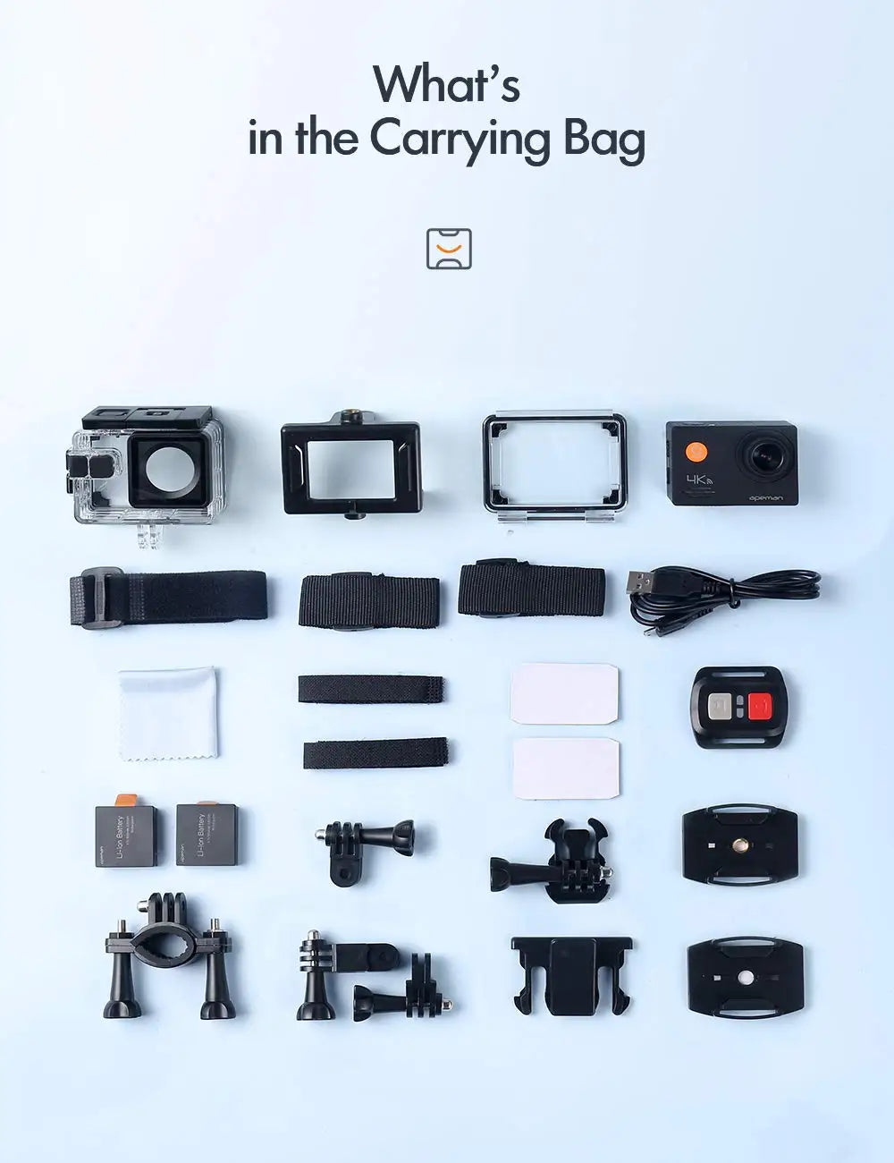 4K Waterproof Sports Camera