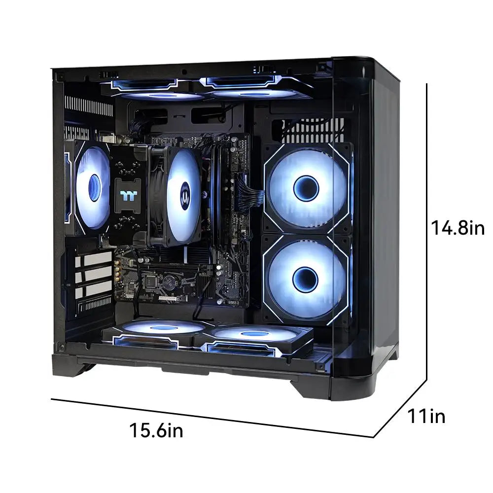 Gaming Desktop: Ryzen 5 5600GT, 16GB DDR4, 1TB NVMe SSD, Windows 11, ARGB