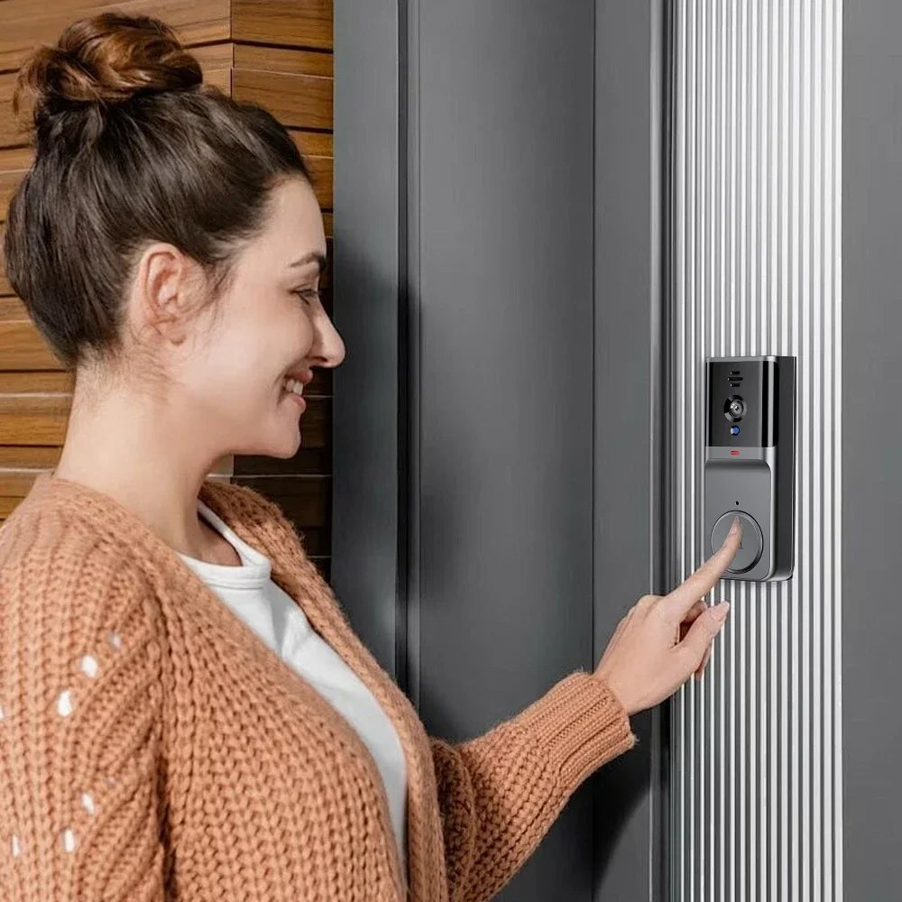 Smart Video Doorbell with 4.3" IPS Screen