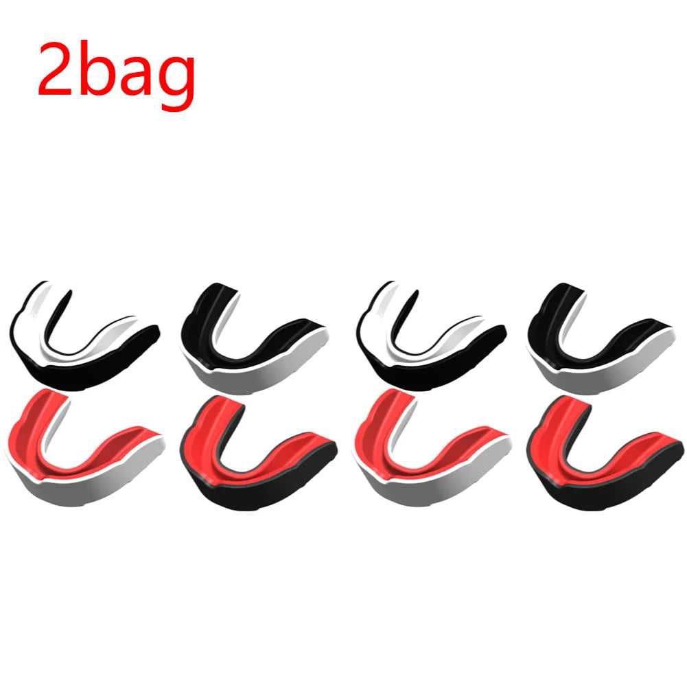 4-Pack Sports Mouthguards for Taekwondo, Boxing & Football