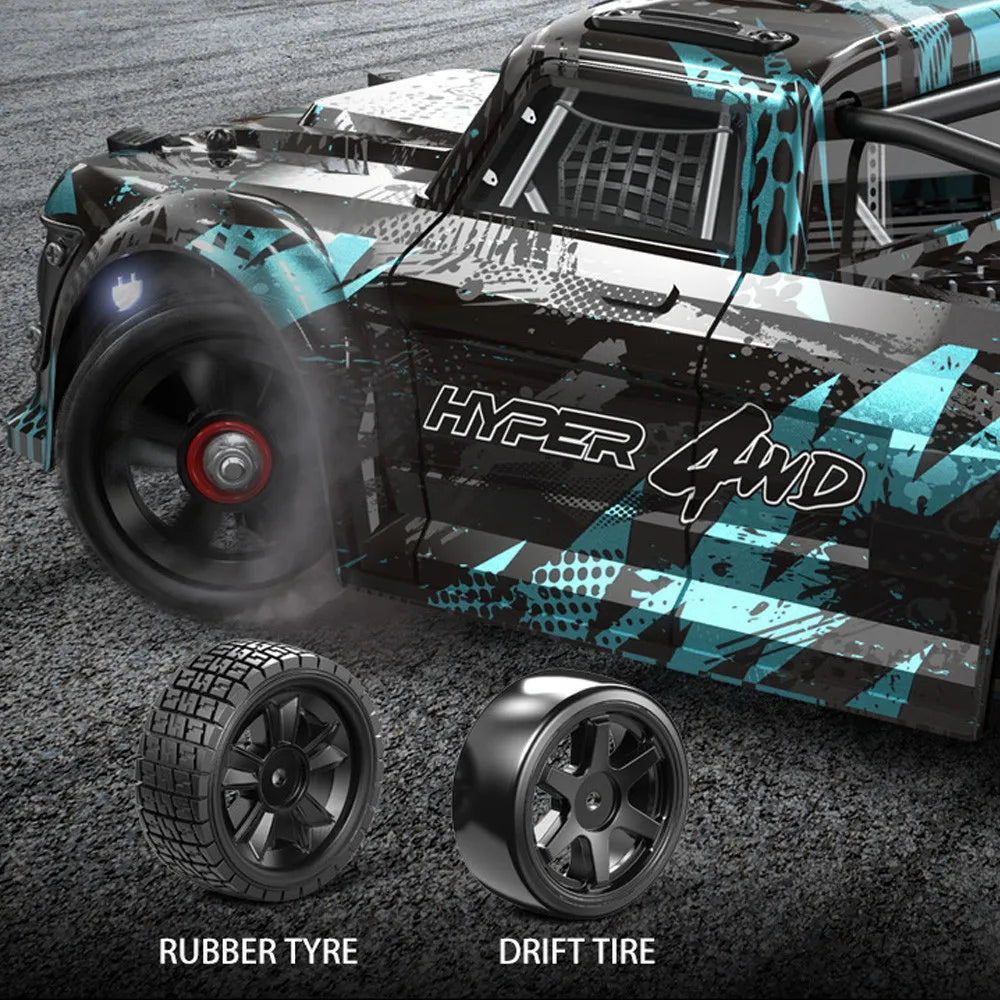 HYPER GO 1/14 RC Car: 55km/h Brushless 4WD Off-Road Truck
