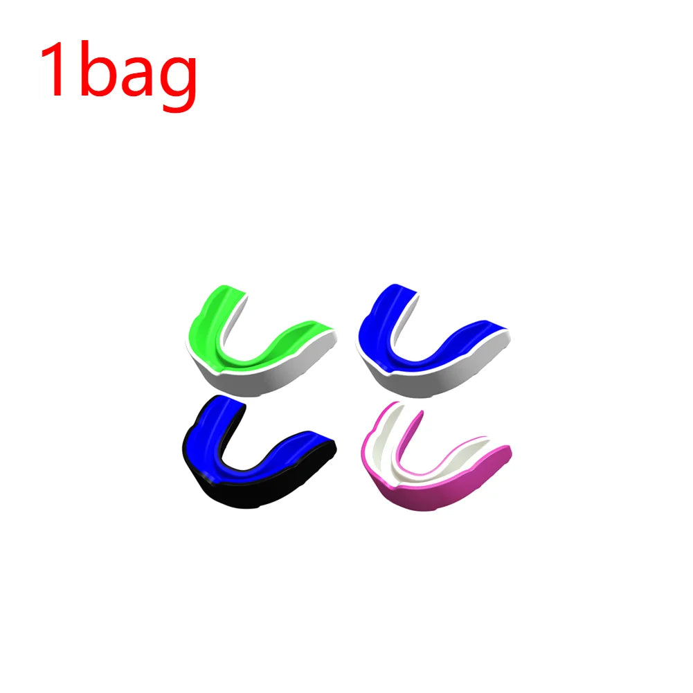 4-Pack Sports Mouthguards for Taekwondo, Boxing & Football