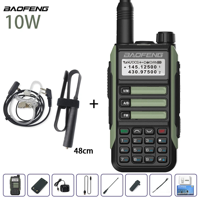 High-Power Dual-Band Two-Way Radio for Long-Range Use