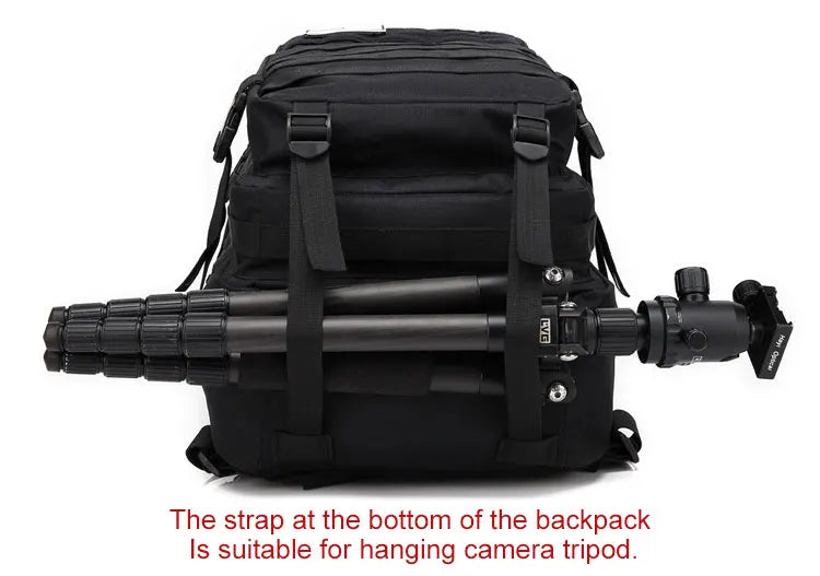 Multi-functional 25L/45L Tactical Backpack: Waterproof & Durable
