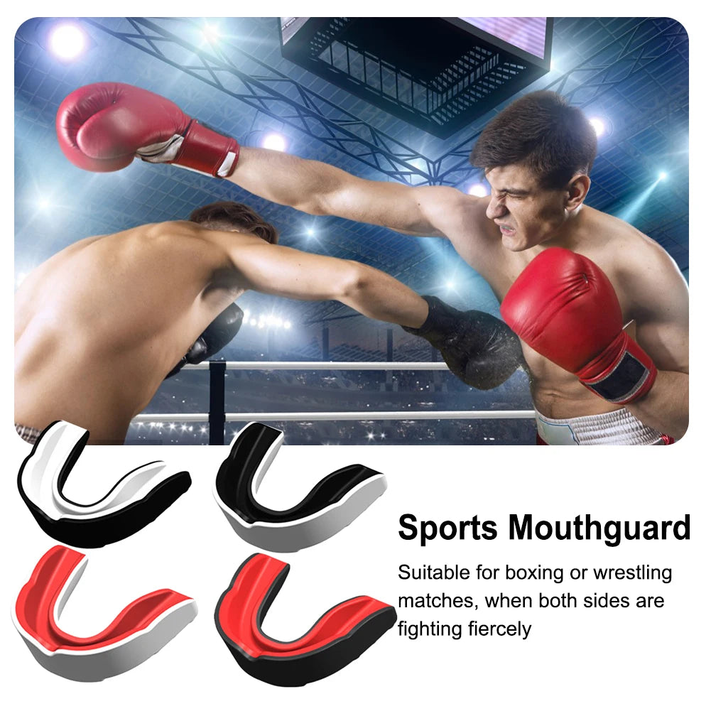 4-Pack Sports Mouthguards for Taekwondo, Boxing & Football