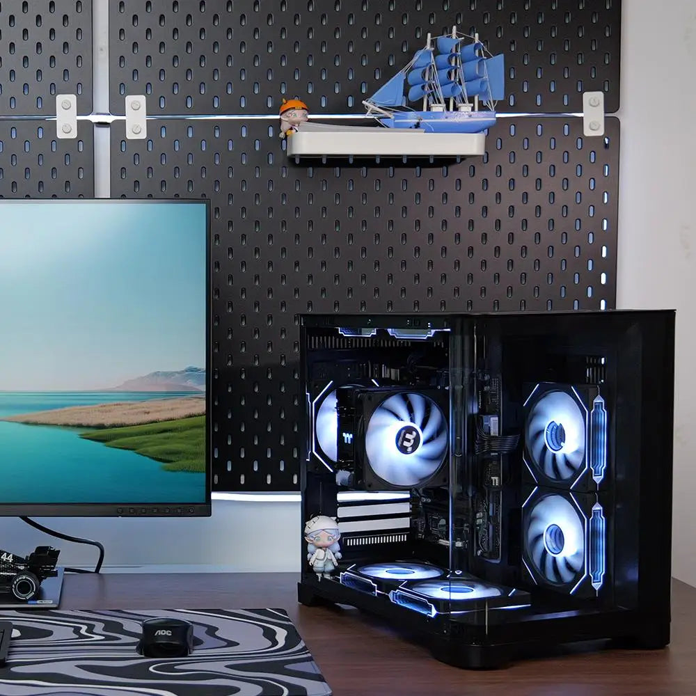Gaming Desktop: Ryzen 5 5600GT, 16GB DDR4, 1TB NVMe SSD, Windows 11, ARGB