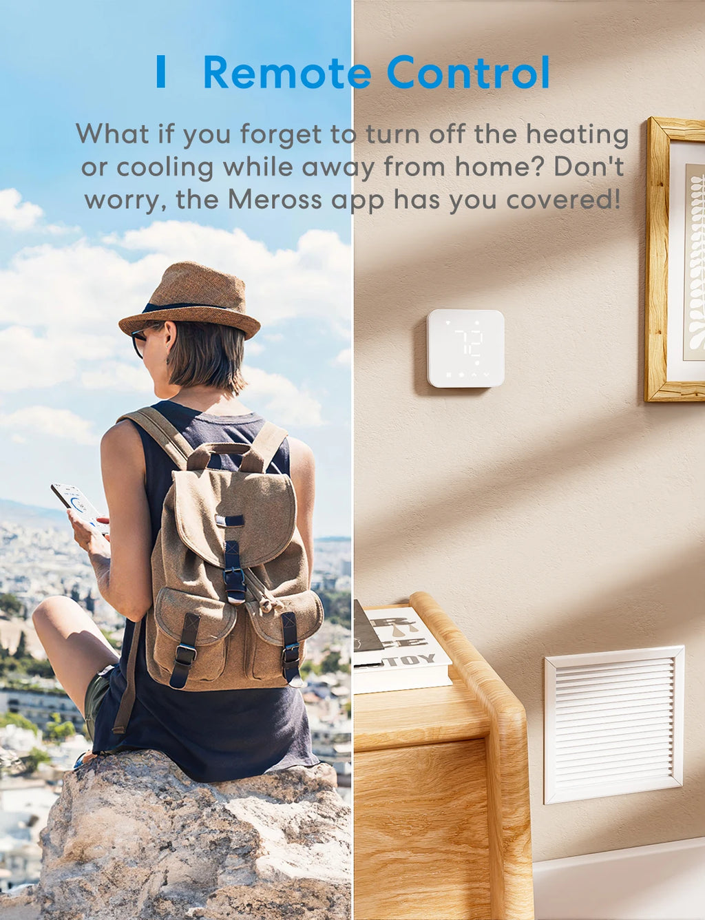 Universal Smart Wi-Fi Thermostat: Alexa & HomeKit Compatible