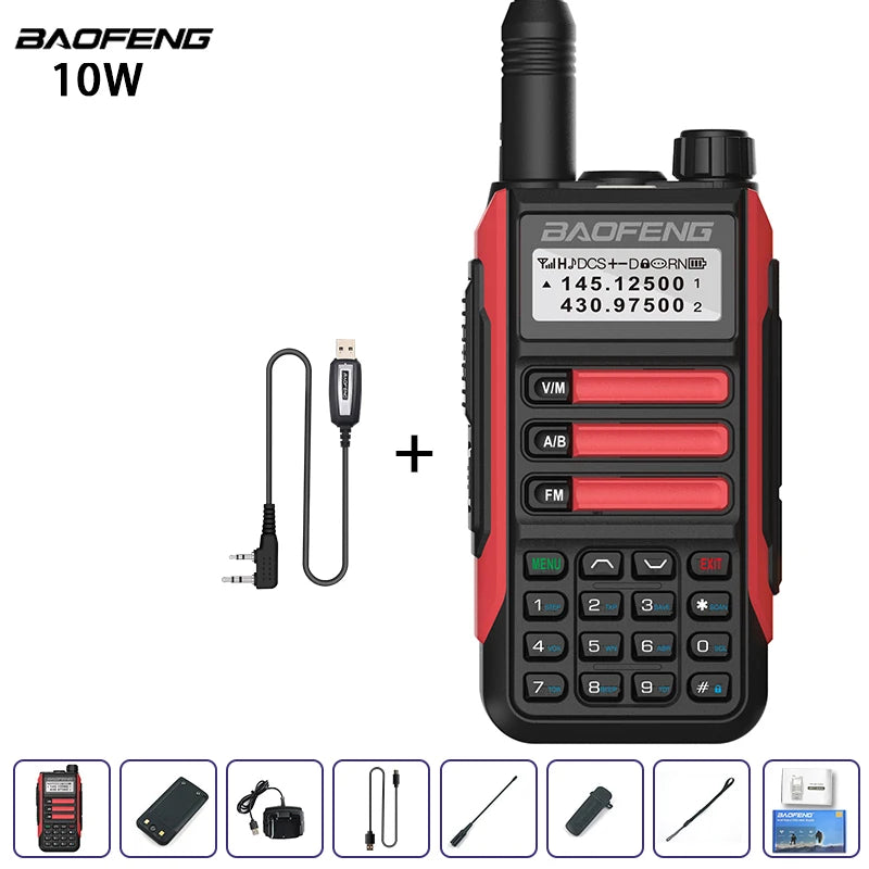 High-Power Dual-Band Two-Way Radio for Long-Range Use