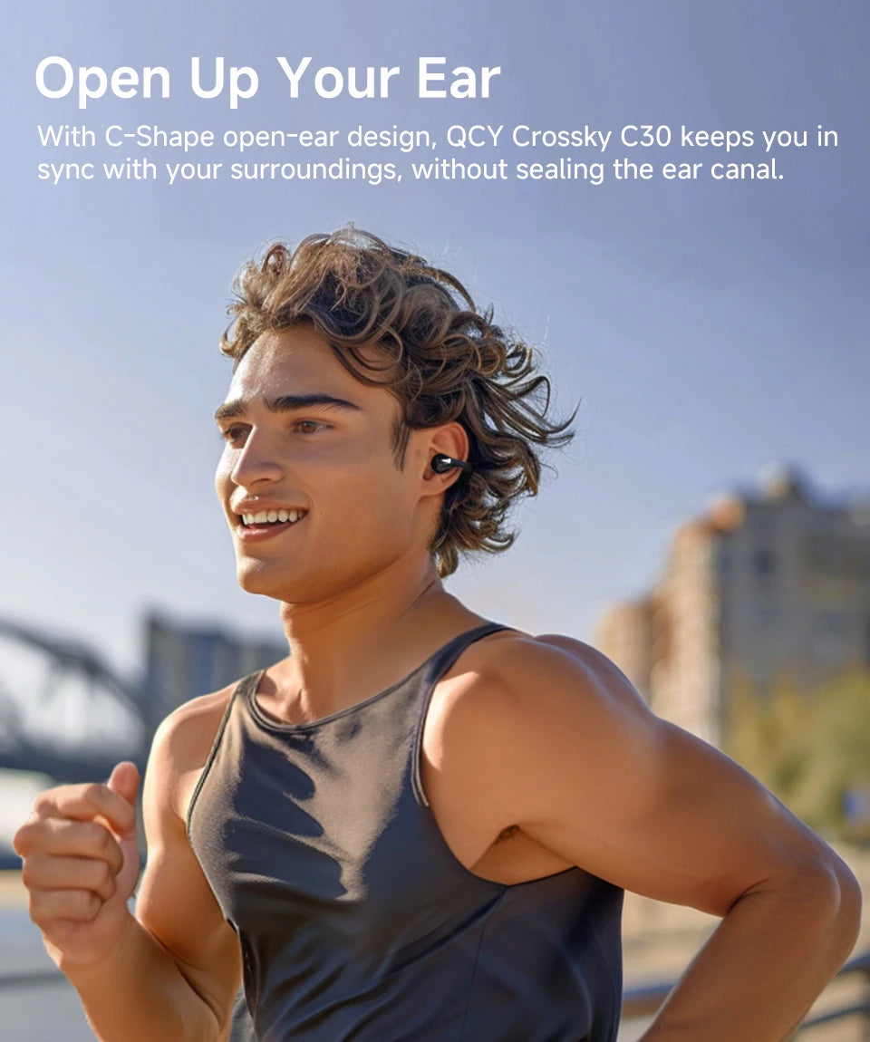 Wireless Ear Clip Earphones: Sport, Open-Ear & Dual-Connect