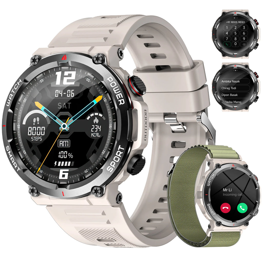 HD Smartwatch for Fitness, Calls & All-Day Wear