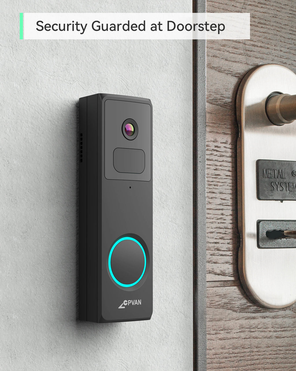 AI Smart 1080P WiFi Doorbell