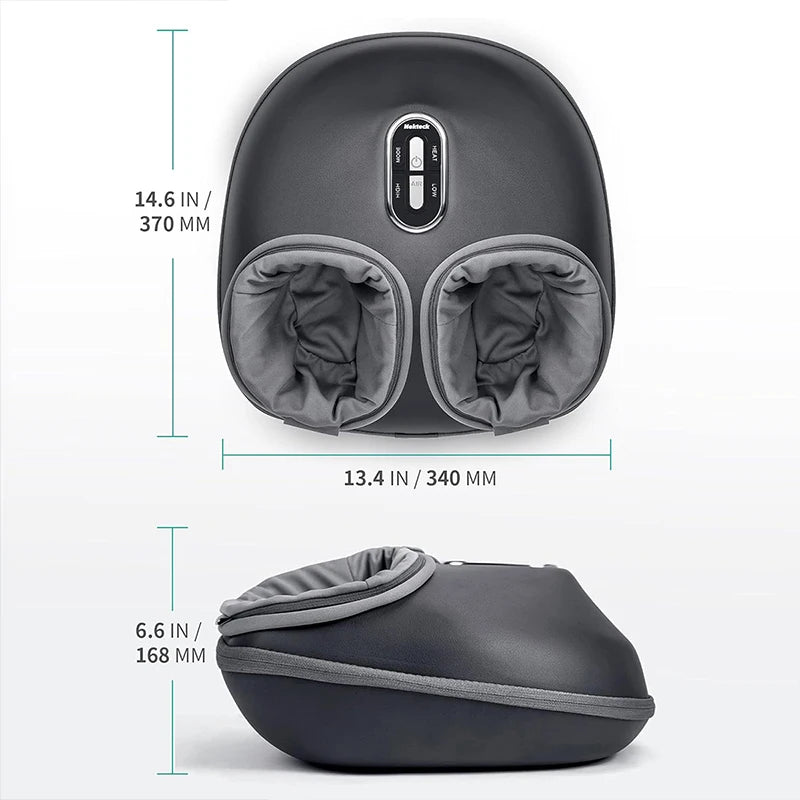 Deep Kneading Foot Massager with Heat & Air Compression