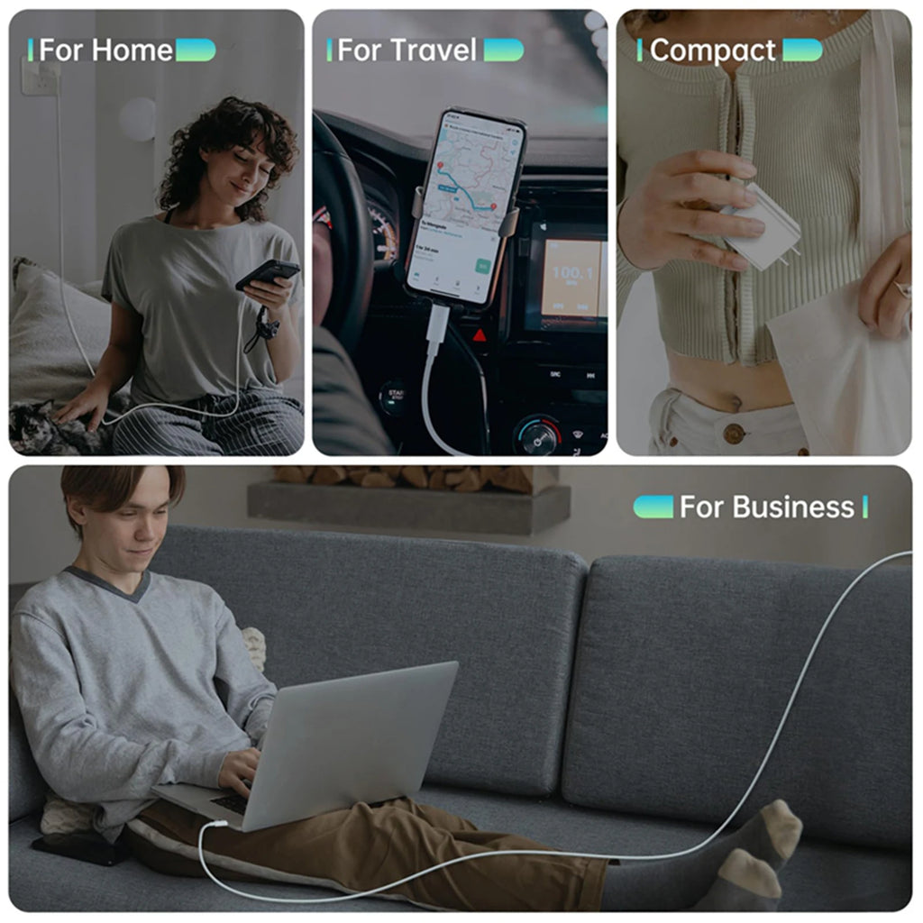 Fast Charger for iPhone (11-14 Series) & iPad with USB-C Cable (40W)